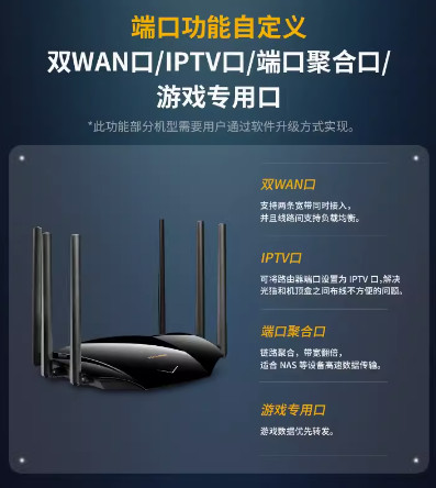 TP-LINK WiFi6 AX5400無線路由器全千兆高速網(wǎng)絡mesh千兆端口tplink家用穩(wěn)定大戶型全屋覆蓋宿舍5430